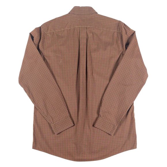 Eddie Bauer Shirt Mens Large Tall LT 100% Baumwolle Cotton Button Down Shirt - Picture 2 of 10